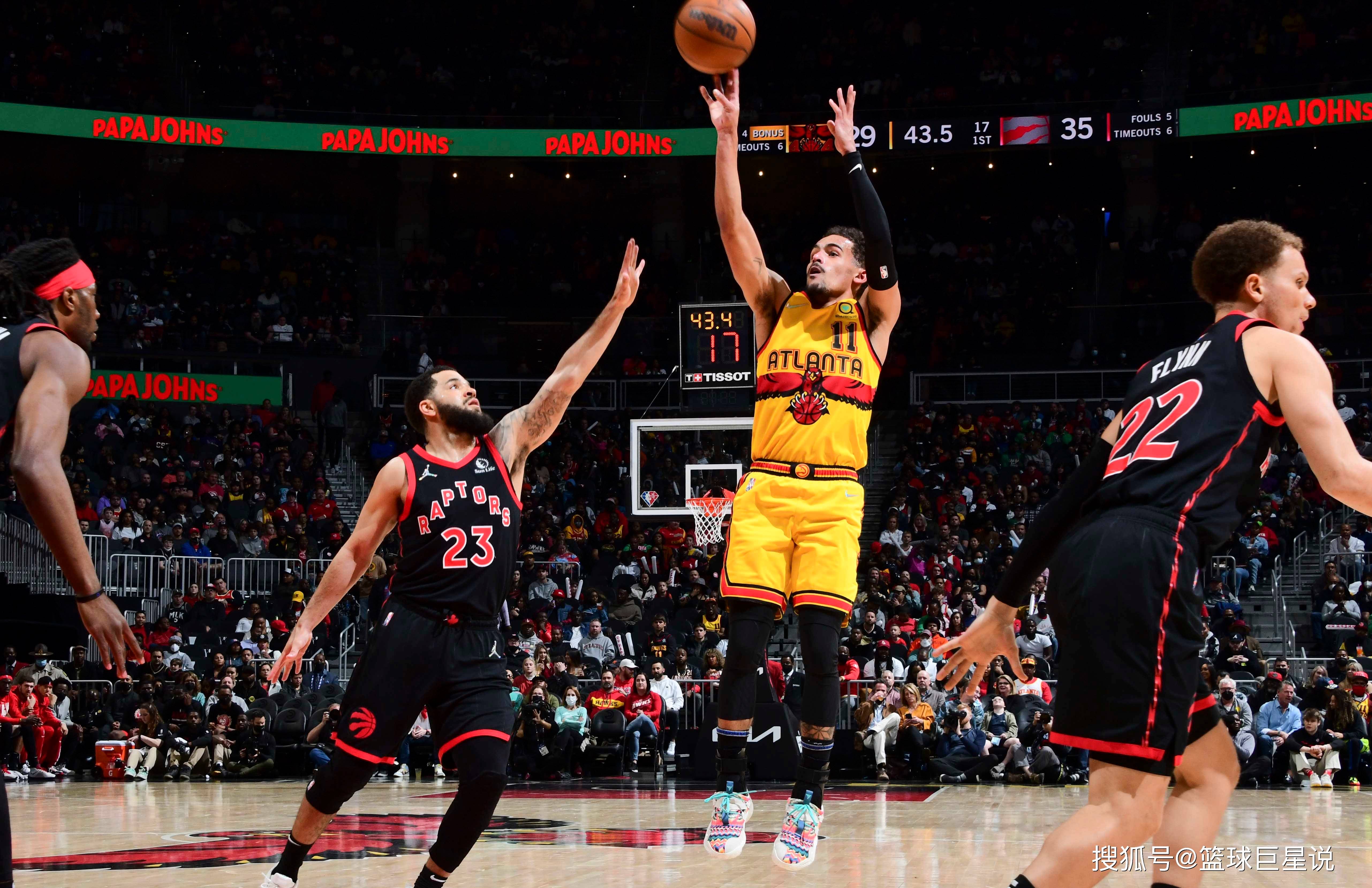 熊猫体育直播-关于老鹰大胜黄蜂，特雷杨独得45分的信息